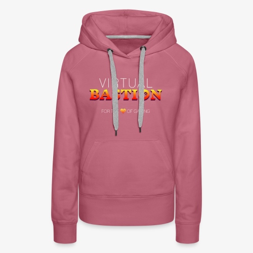 Virtual Bastion: For the Love of Gaming - Women's Premium Hoodie
