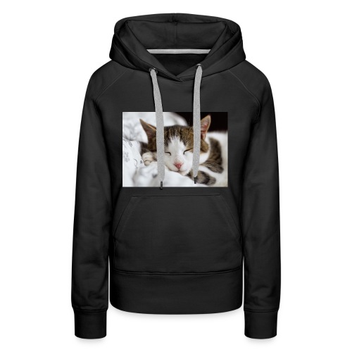 women's Cat T-shirt - Women's Premium Hoodie