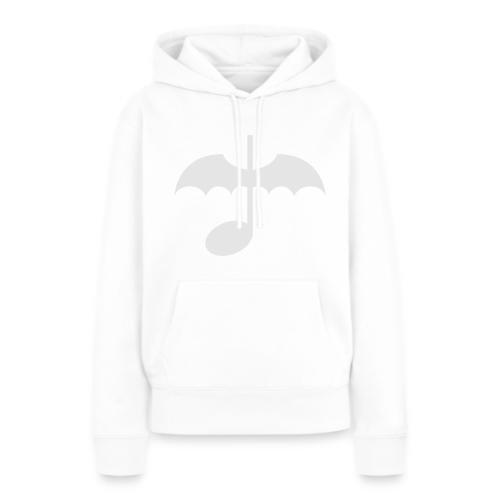 Music Note with Bat Wings - Women's Premium Hoodie