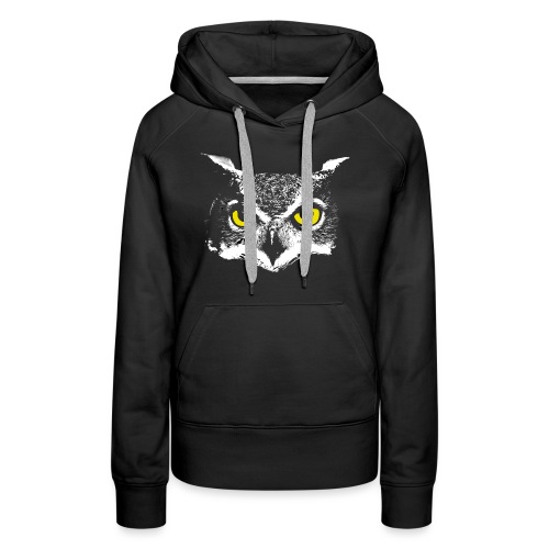 Owl Head - Women's Premium Hoodie