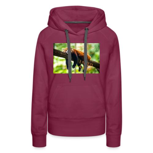 Fox napping meme - Women's Premium Hoodie