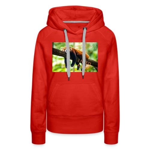 Fox napping meme - Women's Premium Hoodie
