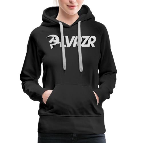 PLVRZR 3D BRAND LOGOTYPE PLAIN - Women's Premium Hoodie