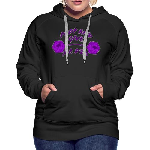 Drop and Give Me D20 - Women's Premium Hoodie