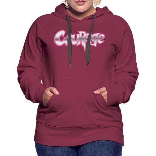 NEW COURAGE LOGO - Women's Premium Hoodie