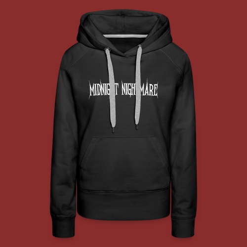 Midnight Nightmare Logo-w - Women's Premium Hoodie