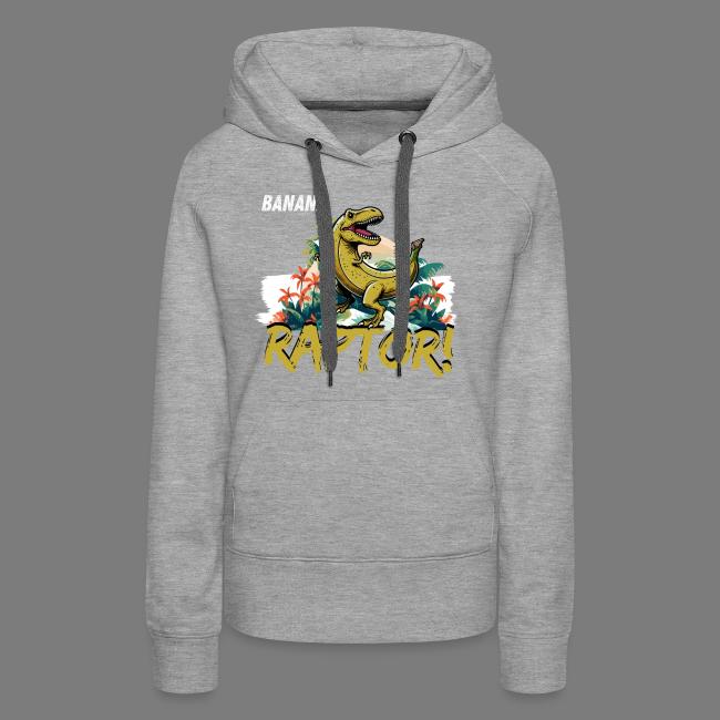 Funny Banana Raptor T-Rex Design