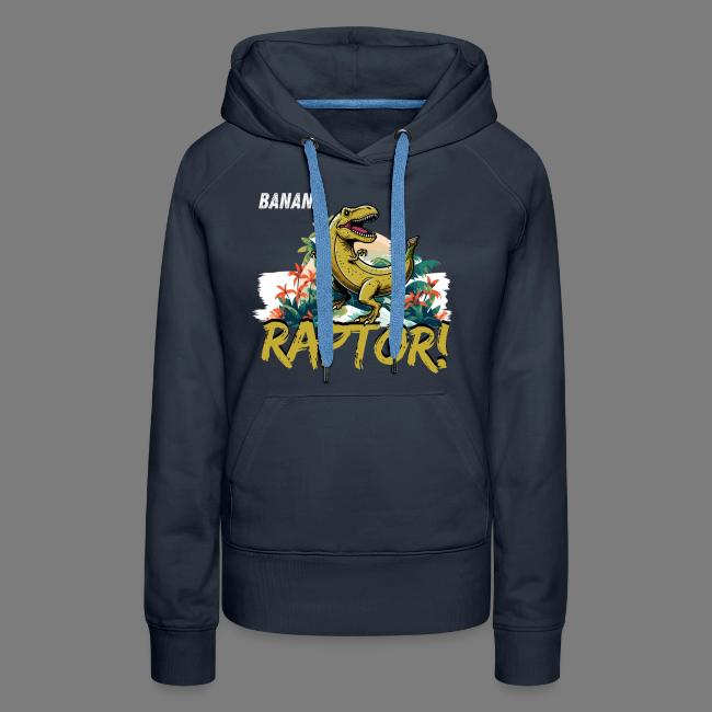 Funny Banana Raptor T-Rex Design