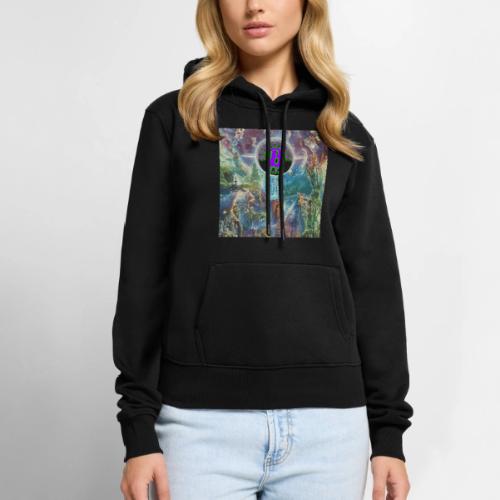 N F E GALAXY - Women's Premium Hoodie