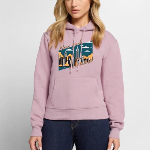New York All you need is love and skylines - Women's Premium Hoodie