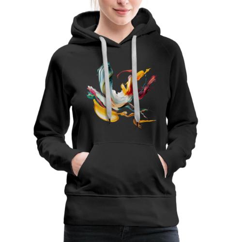 Abstract Chaos - Women's Premium Hoodie