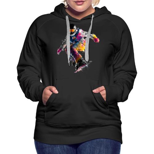 Snowboarding: Frozen Palette - Women's Premium Hoodie