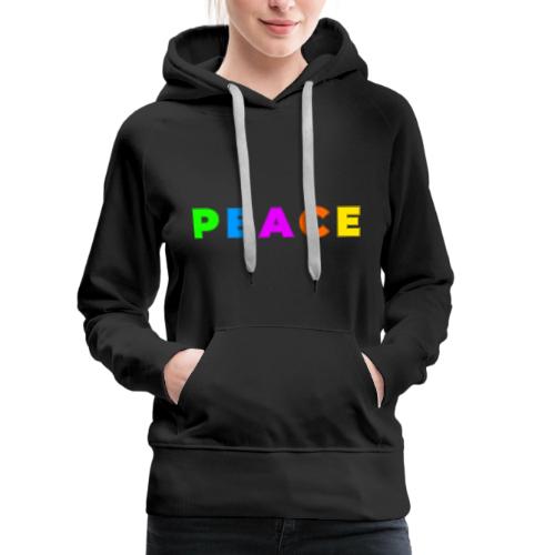 Peace in Every Color - Women's Premium Hoodie