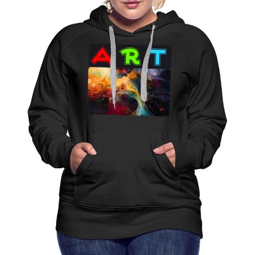 Waves of Art - Women's Premium Hoodie
