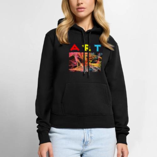 Chaotic Threads of Art - Women's Premium Hoodie