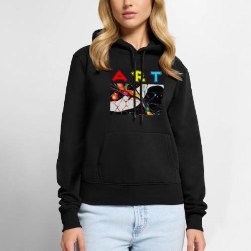 Art in Motion: Color Unleashed - Women's Premium Hoodie