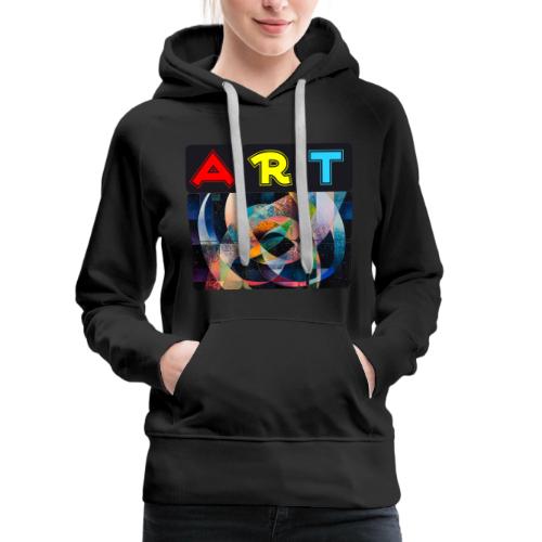 Art of Stripes and Shades - Women's Premium Hoodie