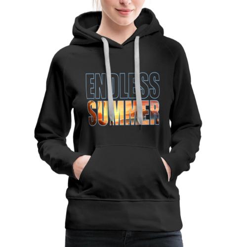 Golden Summer Vibes - Women's Premium Hoodie