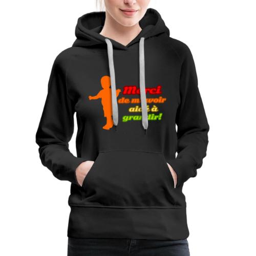 Growing Thanks to You - Women's Premium Hoodie