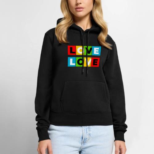 Love in Color - Women's Premium Hoodie