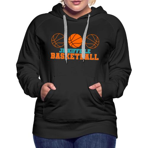 I love basketball - Women's Premium Hoodie