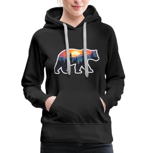 Mountain Spirit Bear - Women's Premium Hoodie