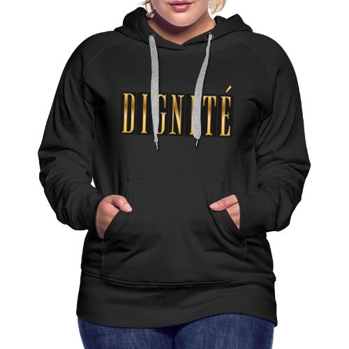 Golden Dignity - Women's Premium Hoodie