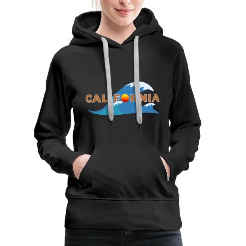 Blue Wave California - Women's Premium Hoodie
