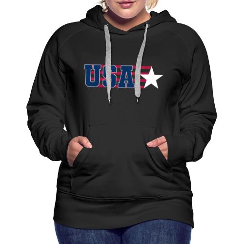 Star Stripe USA - Women's Premium Hoodie