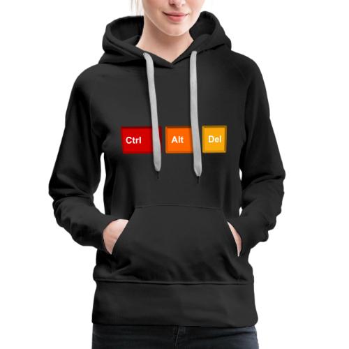 CTRL + ALT + DEL - Women's Premium Hoodie