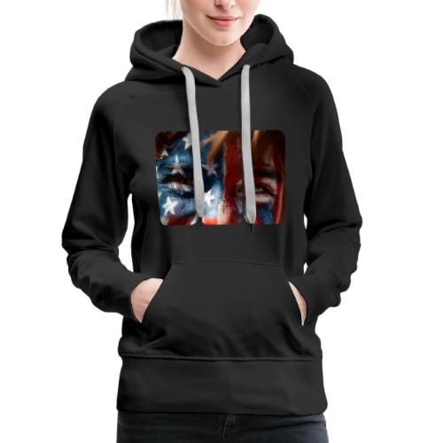 USA: Stars in Their Eyes - Women's Premium Hoodie