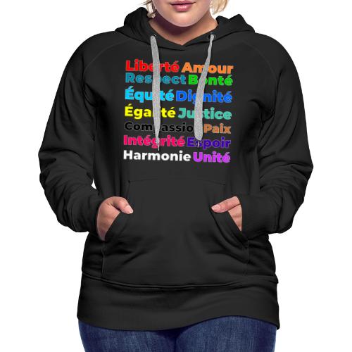 Words of Light - Women's Premium Hoodie