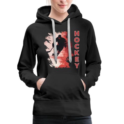 Hockey Fire - Women's Premium Hoodie