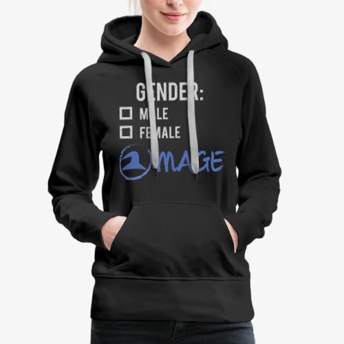 Gender: Mage! - Women's Premium Hoodie