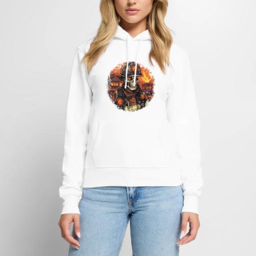 Skeletons Firefighter / fireman skeleton - Women's Premium Hoodie