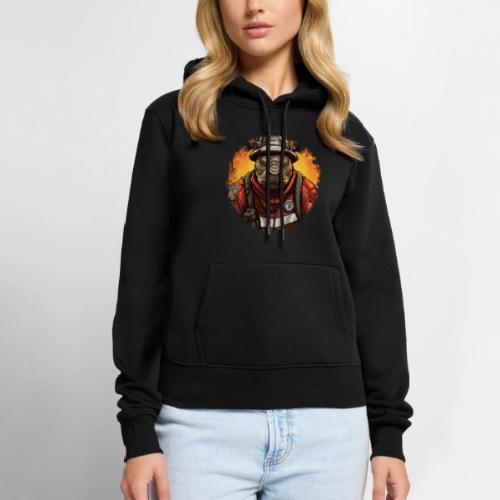 Hippo Firefighter - Women's Premium Hoodie
