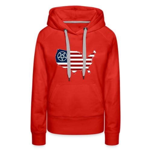 United Satanic America - Women's Premium Hoodie