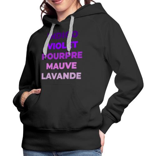 Shades of purple - Women's Premium Hoodie