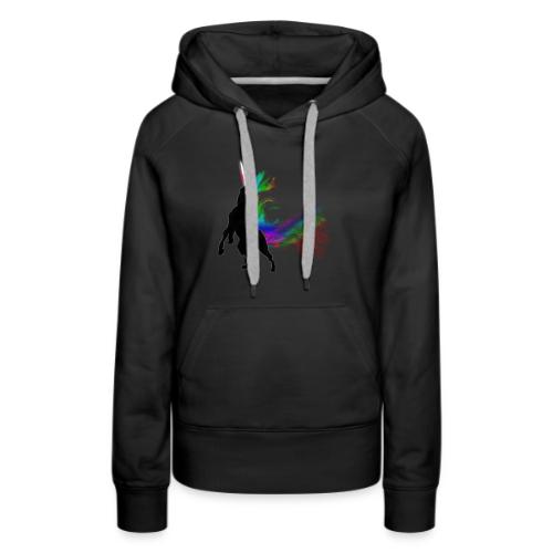 Rainbow Unicorn - Women's Premium Hoodie