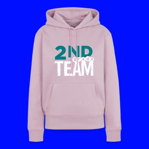 Bold 2nd Grade Team Teacher T Shirts - Women's Premium Hoodie
