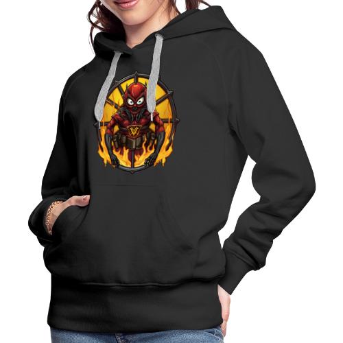 Firefighter spider - Women's Premium Hoodie