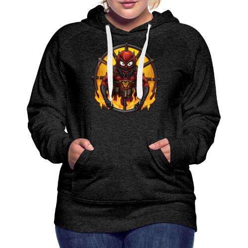 Firefighter spider - Women's Premium Hoodie