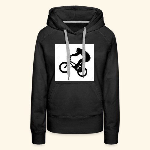 Rider silhouette - Women's Premium Hoodie