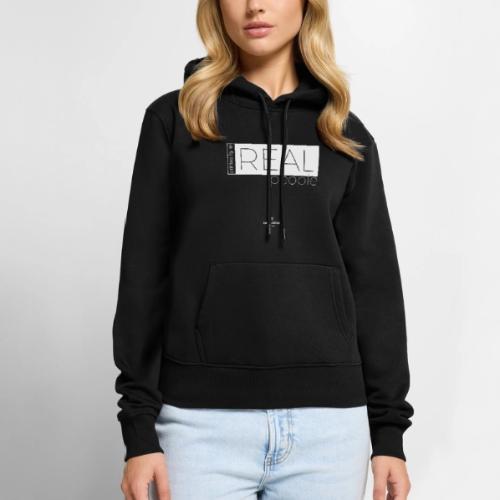 Real in white - Women's Premium Hoodie