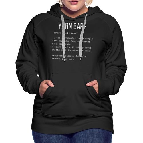 Yarn Barf | Definition Collection - Women's Premium Hoodie