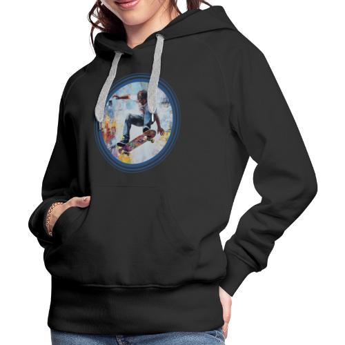 Skateboarding Universe - Women's Premium Hoodie