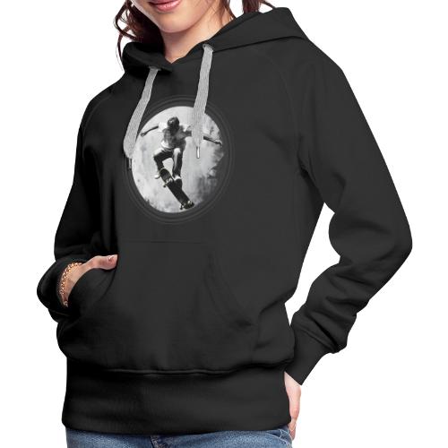 Skateboarding Vibes Only - Women's Premium Hoodie