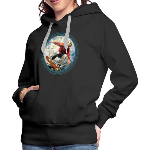 Skateboarding Fuel - Women's Premium Hoodie