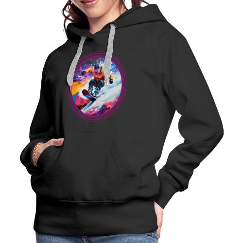 Snowboarding Spirit - Women's Premium Hoodie