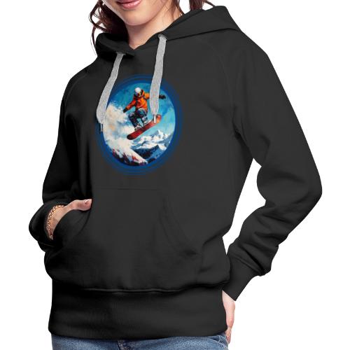 Snowboarding Vibes - Women's Premium Hoodie